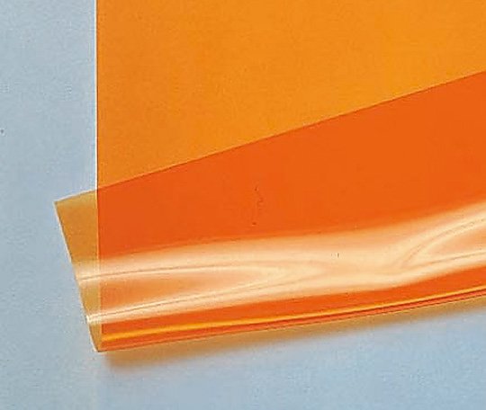 Antistatic/UV-shielding film Vinylas (orange) 1m x 10m x 0.2mm 1 sheet
