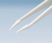 Acid-resistant PBT tweezers K (acid-resistant, non-magnetic type) Thin and sharp K7 1 piece