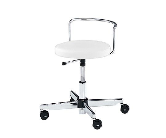 クリーンルームチェアー(リング無し) ホワイト CRC-83W 1脚