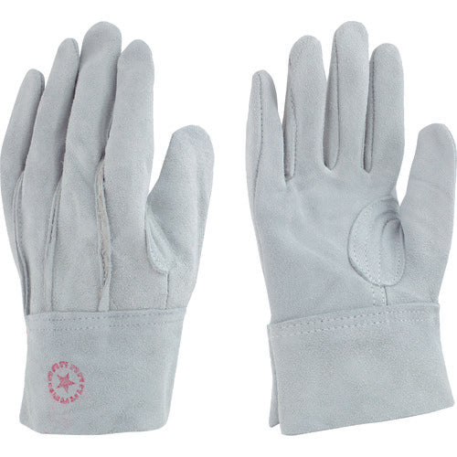 トワロン 牛床革手袋 M−Aパチ付(外縫い) 452 1双