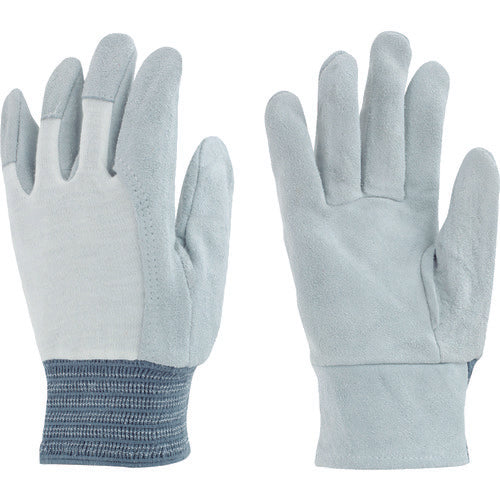 Towaron Cowhide Leather Gloves 105-A (knitted upper) 455 1 pair