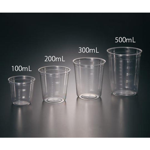 AS ディスポカッププレミアムクリア100ml 2-5093-01 1個