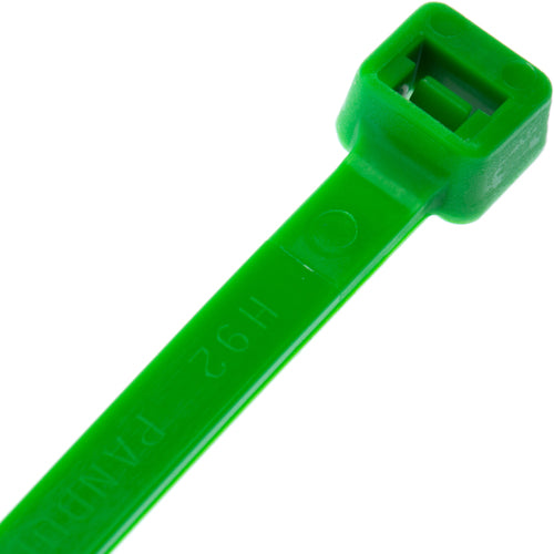 PANDUIT Nylon Cable Ties, Green, PLT1M-L5, PLT1M-L5, 1 Pack