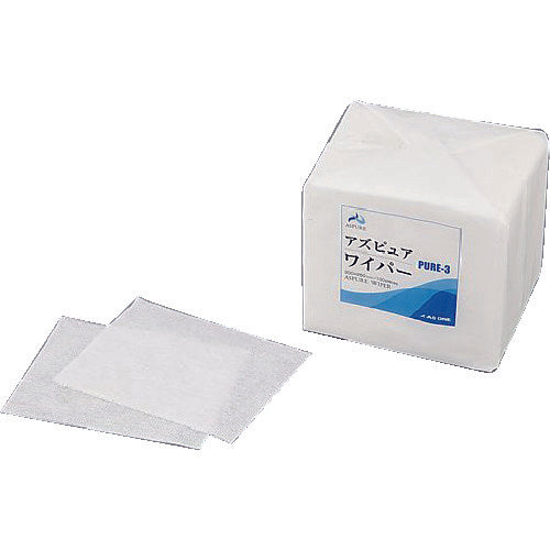 AS 애즈퓨어 와이퍼 PURE3 100장/봉투×30봉(3000장입) 1-4256-02 1CS