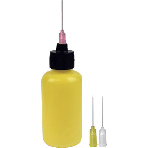 DESCO Flux Dispenser 60cc with 3 Replacement Needles, Yellow, 35599, 1 Piece