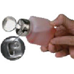 DESCO ディスペンサー ロック機能付き 白 角型 120cc 35702 1個