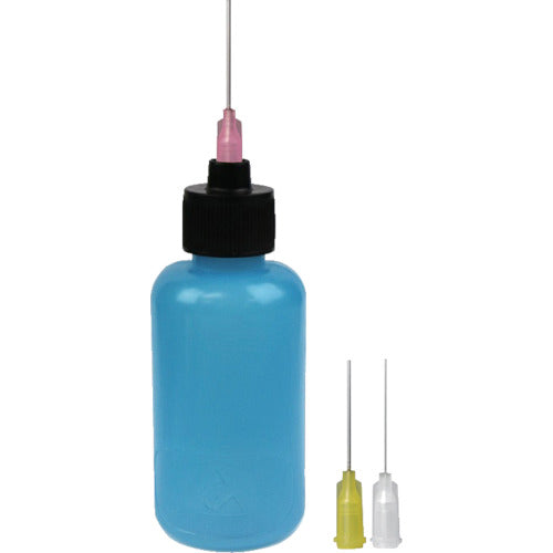 DESCO フラックスディスペンサー 60cc 替え針3種類付き 青色 35598 1個