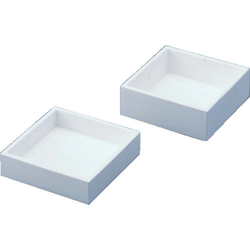 AS 알루미나 95 도가니 각형 130ml SQU-10025 1-8784-01 1개