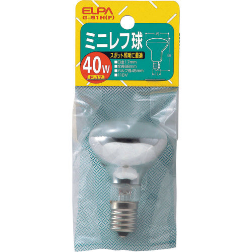 ELPA Mini Reflector 40W G-91H 1 piece