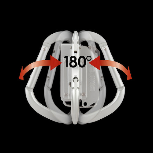 Tajima Detachable Tool Holder Aluminum Folding Carabiner Large SFKHA-CLF 1 pc