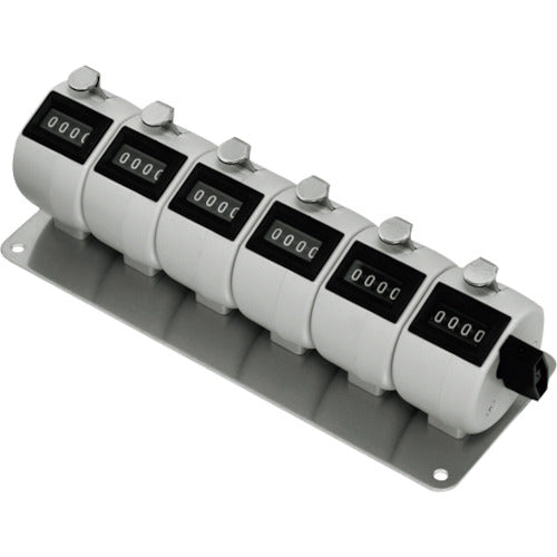 Line Seiki 6-way tally counter H-102PM-6 1 unit
