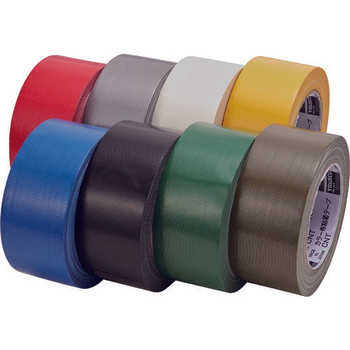 TRUSCO Colored Cloth Adhesive Tape Width 50mm Length 25m Blue CNT-5025-B 1 Roll