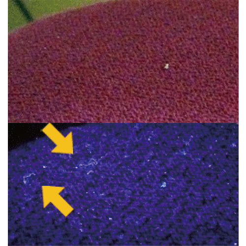 KONTEC Black Light (Rubber Pen Type) UV-LED 1 Light Type Black PW-UV375H-07BL 1 Piece