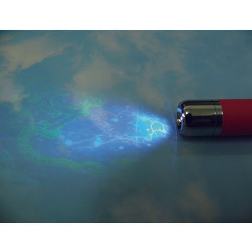 KONTEC 블랙 라이트(러버조 펜 타입) UV-LED1등 타입 핑크 PW-UV375H-07PI 1개