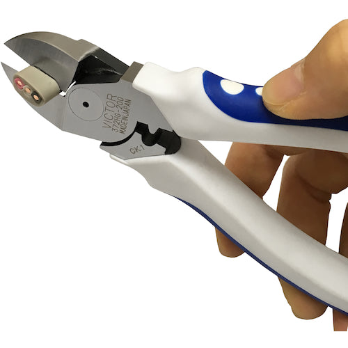 Victor High Grade Eccentric VA Wire Nippers (Thin Blade) (with Elastomer Cover) 200mm 372HG-200 1 Piece