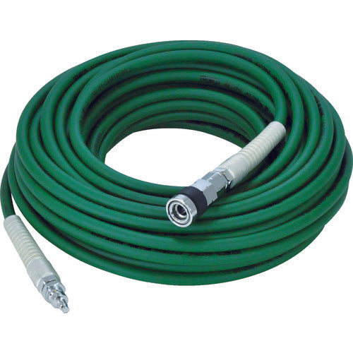 TRUSCO 【売切廃番】高圧ホース ストッパーカップリング付 内径5mmX10m THP-5-10A 1 巻