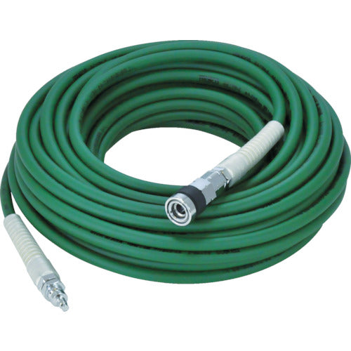 TRUSCO 【売切廃番】高圧ホース ストッパーカップリング付 内径5mmX30m THP-5-30A 1 巻