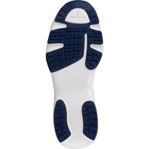 シモン 【売切廃番】プロテクティブスニーカー KA218ホワイト/ブルー 22.5cm KA218W/BU-22.5 1 足