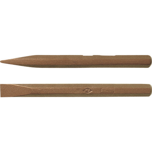 AMPCO 스위스 방폭 치즐 블레이드 폭 17×축 직경 17×전체 길이 155mm MA1155B 1개