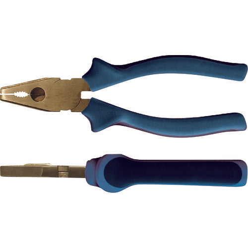 Ampco Swiss Explosion-proof Combination Pliers, Total Length 200mm, EA2000B, 1 Pair