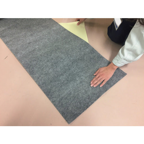 JOHNAN 오일 흡수재 아브라톨 점착 필름 부착 시트 타입 오일 흡수량 10L E-96-0.3FT5 1 상자