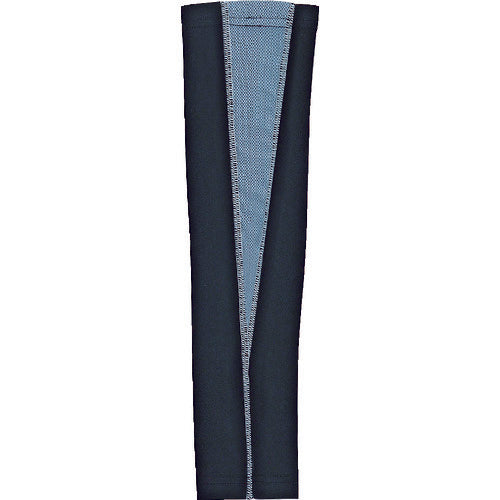 おたふく 【今季完売】冷感 パワーストレッチ アームカバーメッシュ ブラック×グレー JW-619-BK/GR 1 双