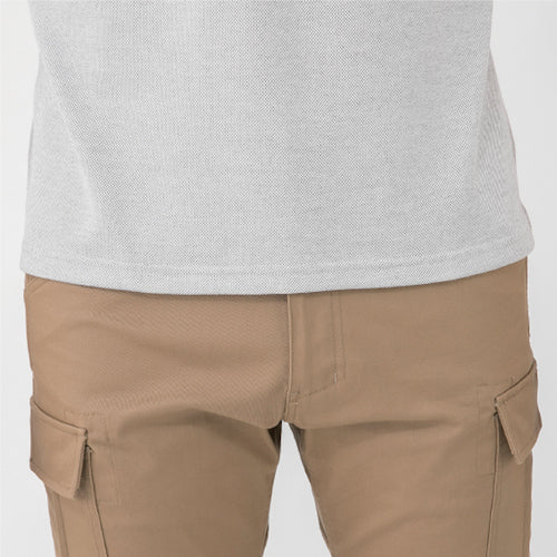 COCOS Long Sleeve Polo Shirt G-9118 3Moc Gray LL G-9118-3-LL 1 Piece