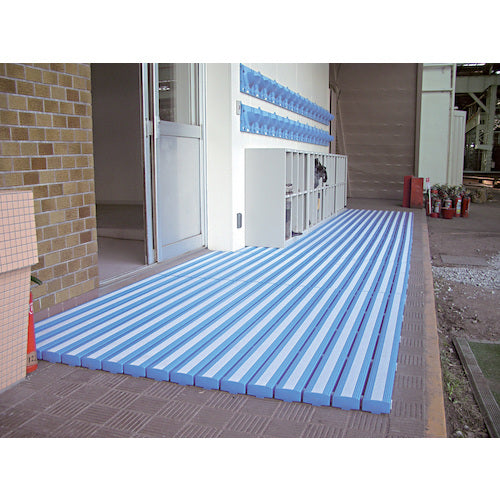 Teramoto Antibacterial Anti-Slip Safety Slats (Finished Product) 400 x 900 mm Blue MR-098-411-3 1 piece
