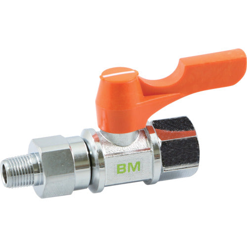 ASOH ボールバルブ エースボールRV 両テーパー 外×内ねじ型 1/4 BM-7922R 1 個