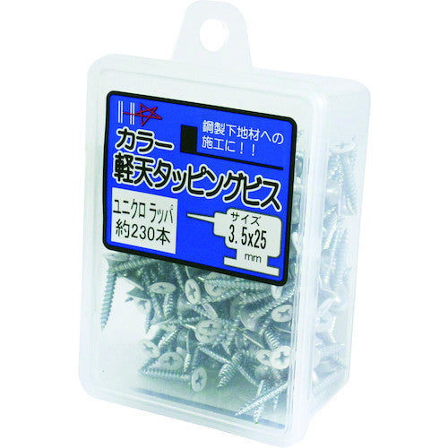 DAIDОHANT HC カラー軽天ビス ラッパ 3.5X25 230本入 10176779 1PK