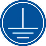 IM 접지 라벨 φ16 AAG-2 1 쌍