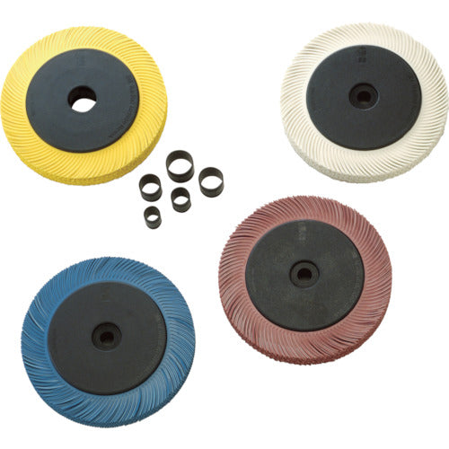 3M Radial Bristle Brush #120 equivalent White 193.7mm BR BRSH 120 7-5/8 2 pieces