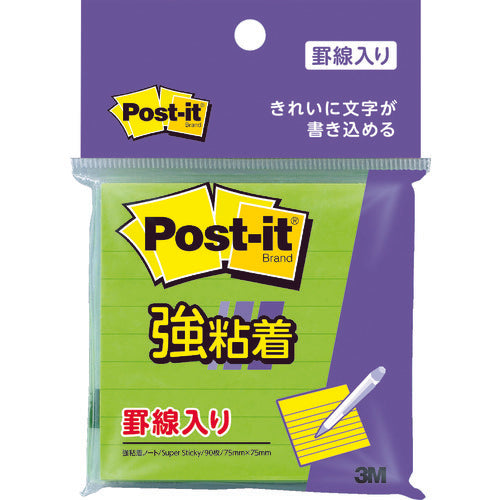 3M ポスト・イット 強粘着ラインノート 630SS−LI 630SS-LI 1PK
