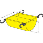 DENSAN Cat Under Bag KB-30-BK 1 pc