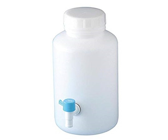 レバーコック付瓶 広口丸型 5L 1個 1036-04 1本