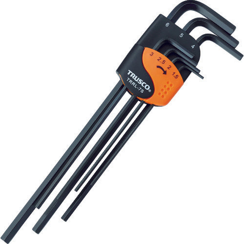 TRUSCO 육각봉 렌치 세트 롱 타입 7개 세트 TRRL-7S 1 S