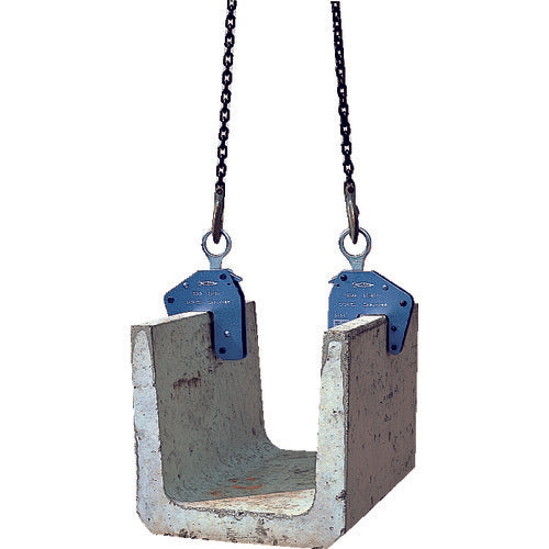 Super Concrete secondary product lifting clamp (machine type) Capacity: 150 kg Clamp range: 30-60 mm SKC150M 1 unit