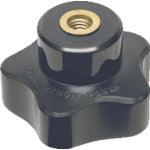 ELESA 탭드 블라인드 노브(메니지・황동제) 외경 32 M6×1 BTK30B 1개