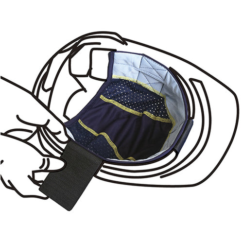 녹십자 열사병 예방 대책 상품 헬멧 이너 상쾌한 타이치군 375530 1개