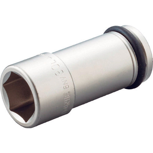 TONE インパクト用ロングソケット 対辺寸法30mm 差込角19.0mm 全長100mm HG6NV-30L 1 個