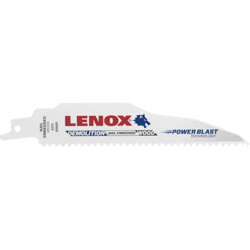 LENOX 解体用セーバーソーブレード 6066R5 150mm×6山 (5枚入り) 203706066R5 1PK