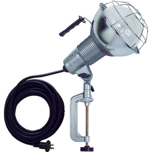 ハタヤ 【売切廃番】防雨型水銀作業灯 バラストレス水銀ランプ300W 100V5m バイス付 RGM-305 1台