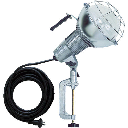 하타야 【매진 폐번】 방우형 수은 작업등 밸러스트레스 수은 램프 500 W 100 V5m 바이스 첨부 RGM-505 1대