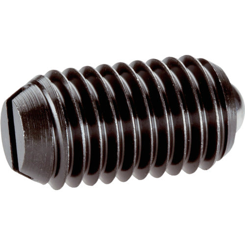 HALDER スプリングプランジャ ボールスロット付 快削鋼 22051.0008 1個