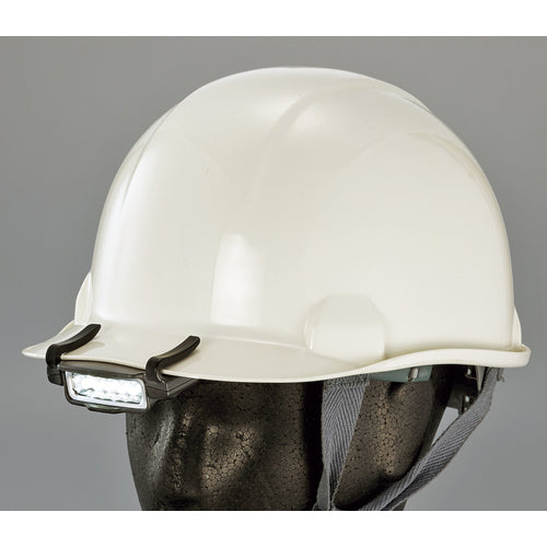 緑十字 バイザーライト(ヘルメット用LEDライト) 超高輝度LED×5個 電池付 TYS−47 241105 1個