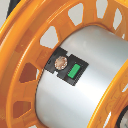 Hataya Santa Tiger Reel, Single Phase 100V Type, 50m, with Earthed Overload Breaker, BG-501KX, 1 unit