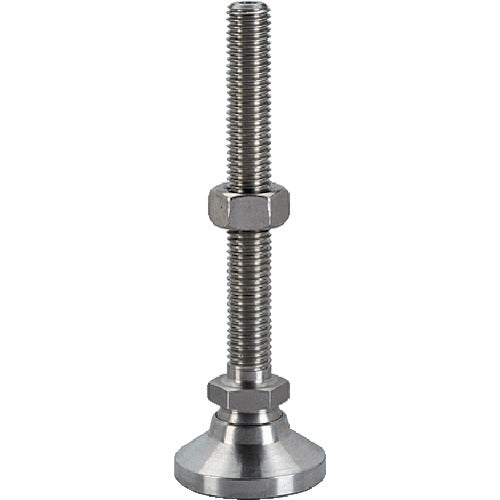 HALDER レべリングパッド パッド、オネジ付 ボール部 SUS 耐荷重8kN 呼びM6 22590.0610 1個