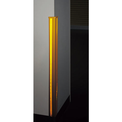 Green Cross Corner Guard Pad, Yellow, Reflective Type, GPL-3M, 50 x 50 x 1000mm, PVC, 246053, 1 piece