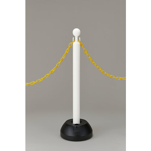 Green Cross Chain Stand Body: White Base: Black CHS-1 Height 837mm Polyethylene 141001 1 unit