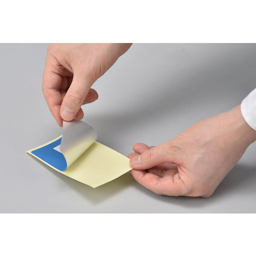 녹십자 JIS 배관 식별 명시 스티커 ← 화살표 HY-230L 60×120mm 10매 세트 알루미늄 381230 1 세트